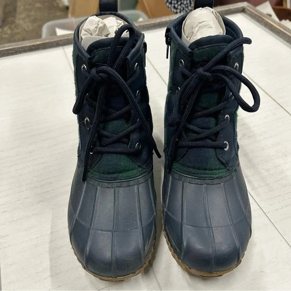 Isaac Mizrahi Live! Plaid Waterproof Mid-Shaft Lace-Up Boots‎ Womens 7M EUC - Picture 2 of 13